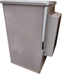 GROVE 27RU IP65 800x800 cabinet with 1500W aircon for outdoor use, providing dust and water protection with efficient cooling.