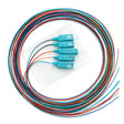 Grove 2m SC OM4 multimode fibre pigtail pack of 6 colour-coded LSZH cables for high-speed data and telecom use