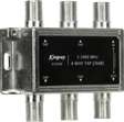 Kingray 4-Way Tap 20 dB (5-2400 MHz) with corrosion-resistant housing and high shielding for controlled signal distribution across four outputs