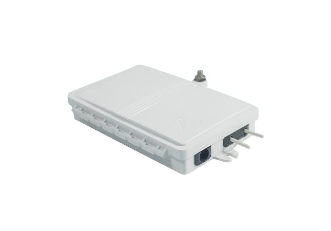 Grove 6 Core SC FTTH Termination Box for up to 6 SC connections, ideal for FTTH and indoor fibre distribution.