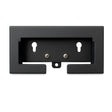6 port DIN rail bracket, unloaded keystone DIN mount, DIN rail patch panel, RJ45 DIN rail holder, industrial network bracket, Cat6 keystone DIN rail