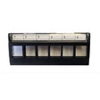 Grove 6 Port Unloaded NBN Module for fibre and data cabling, compact wall unit supporting keystone inserts for NBN setups