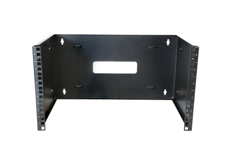 Grove 6RU 300 mm Deep Wall Frame for 19-inch racks, ideal for mounting network equipment and patch panels in compact spaces.