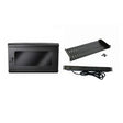 GROVE 6RU 500mm cabinet package with 6 GPO PDU and 1RU shelf, compact steel wall-mount rack for networking and cabling.