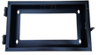 Grove 6RU swing frame back mount for wall-mounted network rack with easy rear access for cabling and maintenance