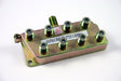 8 way TV splitter with power pass on one leg for distributing antenna signal to multiple devices with minimal loss