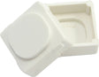 Blank Wall Plate Mech Insert, durable and sleek design to cover unused wall plate slots, prevents dust, fits standard systems.
