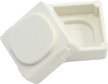 Blank Wall Plate Mech Insert, durable and sleek design to cover unused wall plate slots, prevents dust, fits standard systems.