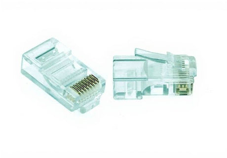 Grove Cat3 6P6C R/So & R/St RJ12 Plug 100 pack for secure Cat3 telephone and data connections