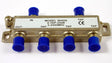 Directional Coupler 4 Tap 25 dB with F-type connectors for CATV, MATV and broadband RF signal distribution systems.
