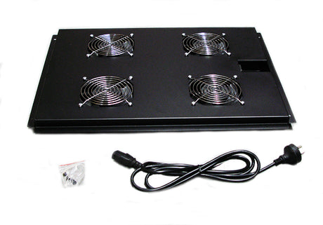 Grove Express Fan Unit with 4 fans, 800×1000 mm, for efficient cooling of server racks and network cabinets in data centres.