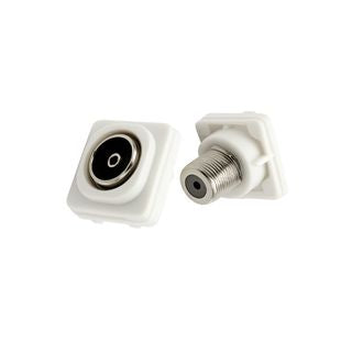 F-PAL insert designed to fit standard Clipsal wall plate, durable and easy-to-install electrical accessory.