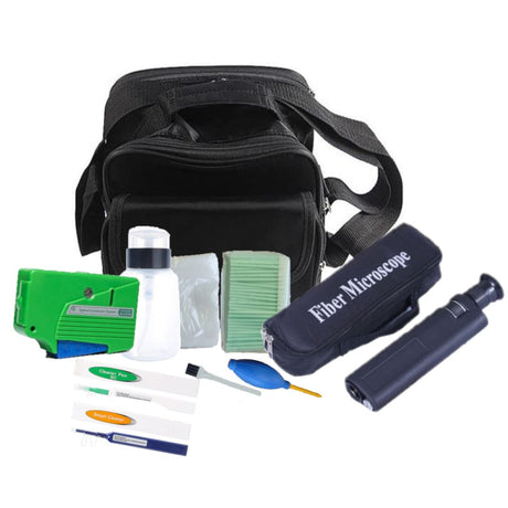 Grove Fibre Cleaning Kit for LC, SC, FC, ST fibre connectors, designed to remove dust and contaminants for optimal network performance.