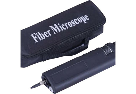 Fibre Microscope Tester for inspecting fibre optic connectors to detect defects and ensure optimal network performance