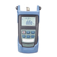 Portable fibre optic power meter for accurate optical signal testing across multiple wavelengths, ideal for installation and maintenance.