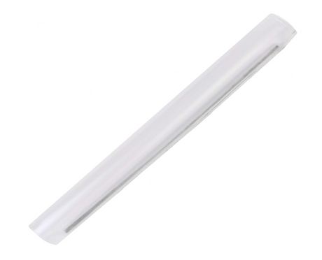 GROVE 40mm Heat Shrink Splice Protector with stainless-steel rod and transparent sleeve for reliable fibre optic splice protection