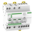 RCBO 3P+N 10A 30mA 10kA, 4 module wide, C curve Type A breaker for three-phase circuit protection and earth leakage detection.