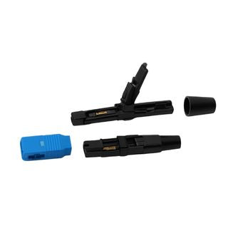 Grove SC Singlemode OS2 Fibre Optic Fast Connector — tool-free SC connector for rapid singlemode fibre termination.