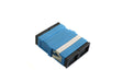 Grove SC SM OS1/OS2 Duplex Flangeless Coupler with ceramic alignment sleeves for reliable singlemode fibre optic connections.
