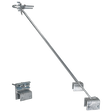Strammit roof mount kit installed on metal roof showing secure brackets and durable fixings for rooftop mounting systems