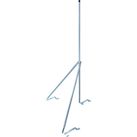 Unimount kit with 1.8m mast for secure mounting of antennas and communication equipment