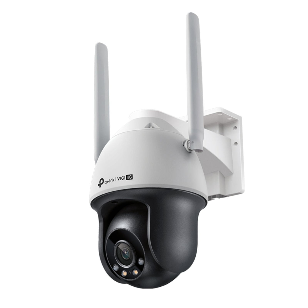 VIGI 4MP Outdoor Full-Colour 4G Pan Tilt Network Camera with smart detection, active defense, and IP66 for off-grid security