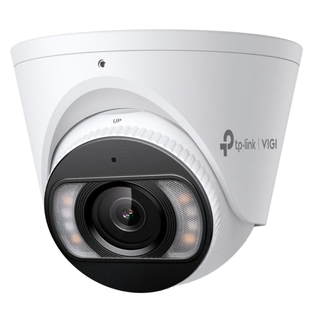 VIGI 5MP Turret Full-Color Camera with 2.8mm lens, true-colour day/night, H.265+, IP67, PoE for clear surveillance