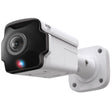 VIGI 8MP Panoramic Bullet Camera with 4K resolution, wide-angle view, smart detection, IR night vision, and weatherproof IP67 design.