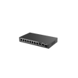 REYEE 10-Port Gigabit Smart PoE Switch with cloud management, providing 8 PoE ports, 2 uplink ports, and a total PoE power budget of 120W.