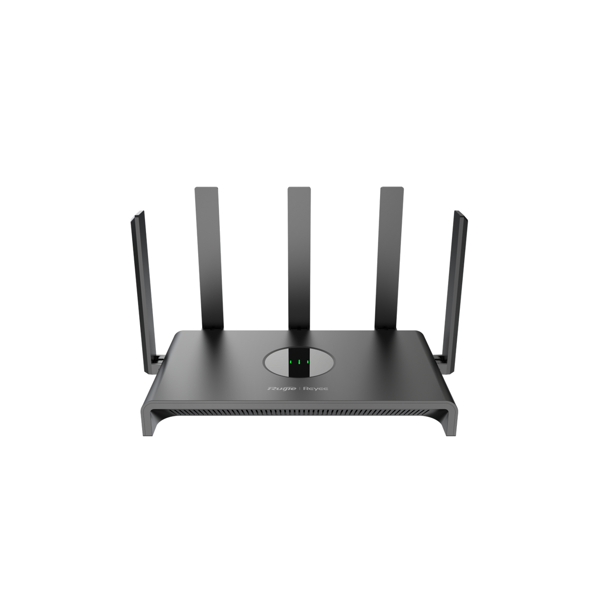 REYEE 1300M Dual-band Gigabit Wireless Router with 1300 Mbps speed, 4 external antennas, 4 LAN ports, and advanced security features.