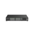REYEE 20-Port Gigabit Smart PoE Switch with cloud management, featuring 16 PoE ports, 4 uplink ports, and a 240W power budget for business networking.