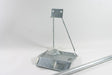 Delta TV Antenna Mount with 1.2m mast for secure installation on tile roofs, galvanised steel for stable, clear TV reception.