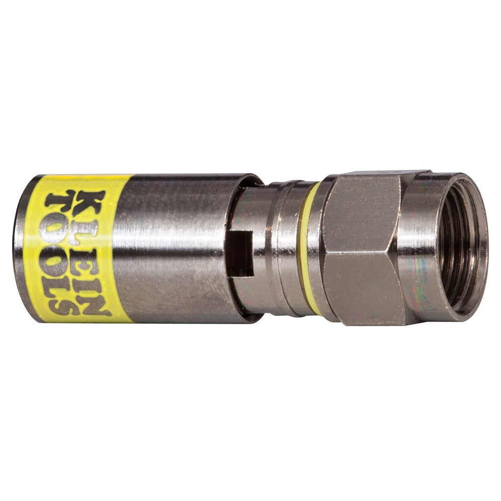 UNIV F COMP CONNECTOR - RG6/6Q (50-PACK)