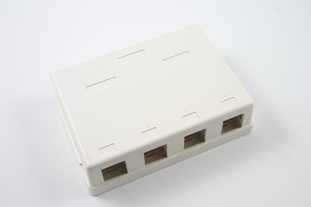 SURFACE MOUNTING BOX 4 X BLANK