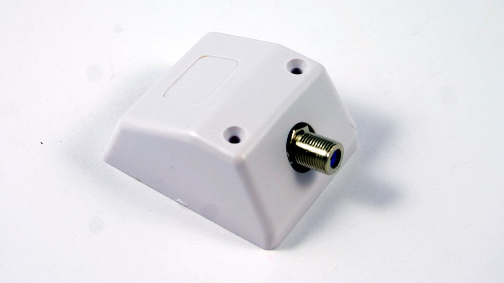 TV SKIRTING MOUNT WITH F CONNECTOR